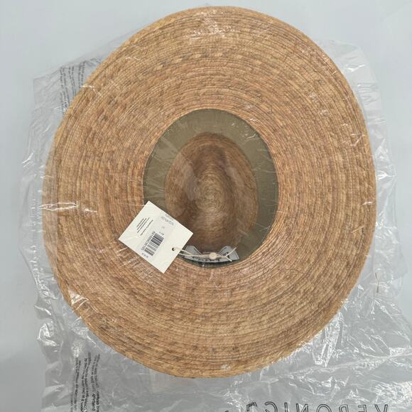 Lack Of Color Palma Wide Fedora Hat Tan NWT - Picture 5 of 7